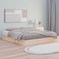 Bedframe massief hout 150x200 cm 5FT King Size - thumbnail