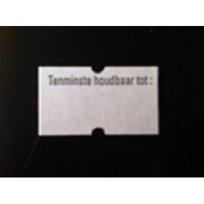 Etiket 2112 wit perm THT 50.000 Hall