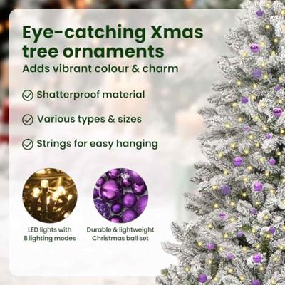 VidaXL Kunstkerstboom met 300 led groen en wit 300 cm pvc en metaal