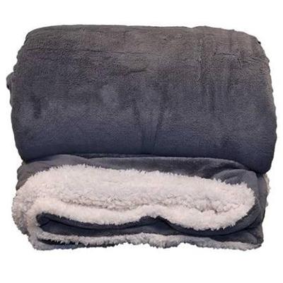 Unique Living Unique Living Plaid Lars XL 220x240cm antraciet