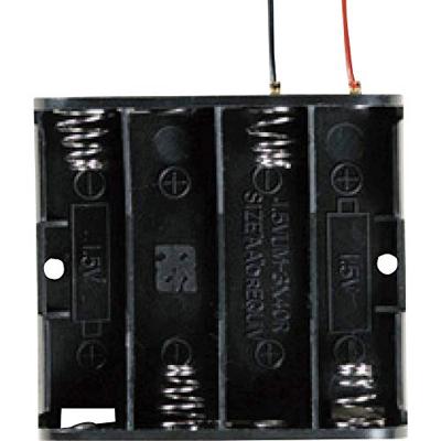 Takachi SN34 Batterijhouder Aantal cellen: 4 AA (penlite) Kabel (l x b x h) 61.9 x 57.2 x 15 mm