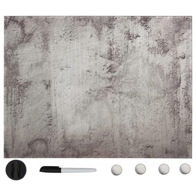 Magneetbord wandmontage 80x60 cm glas Magneetbord wandmontage 80x60 cm glas