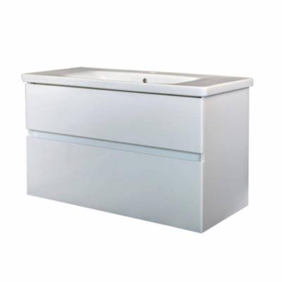 Badkamermeubel Best Design Quick-Greeploos 100x56x44cm Onderkast + Wastafel Grenen Badkamermeubel Best Design Quick-Greeploos 100x56x44cm Onderkast + Wastafel Grenen