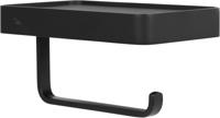 Ben Mykanto toiletrolhouder 18,8x10x9cm mat zwart - thumbnail