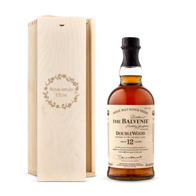 Whisky in gegraveerde kist - The Balvenie