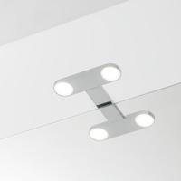 Spiegel Verlichting Tiger Yaro LED 4000K 17 cm Chroom - thumbnail