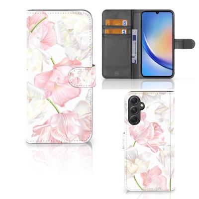 Samsung Galaxy A24 4G Hoesje Lovely Flowers Samsung Galaxy A24 4G Hoesje Lovely Flowers