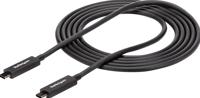 StarTech.com USB-C kabel (USB-C naar USB-C kabel voor maximaal 5K 60Hz video-overdracht, 2m USB-C verlengkabel) (TBLT3MM2MA) - thumbnail