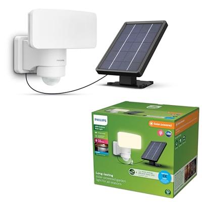 Philips LED Tylus 929004632201 Wandlamp op zonne-energie met bewegingsmelder LED 6 W Wit Philips LED Tylus 929004632201 Wandlamp op zonne-energie met bewegingsmelder LED 6 W Wit
