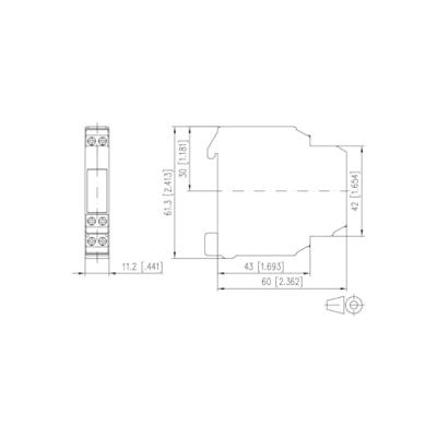 Metz Connect 11061505 Koppelelement 230 V/AC (max) 1x wisselcontact 1 stuk(s) Metz Connect 11061505 Koppelelement 230 V/AC (max) 1x wisselcontact 1 stuk(s)