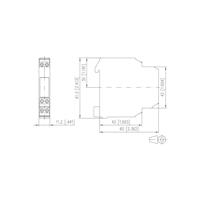 Metz Connect 11061505 Koppelelement 230 V/AC (max) 1x wisselcontact 1 stuk(s) - thumbnail