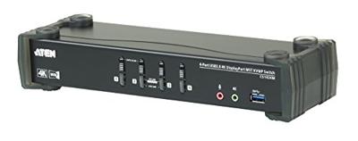 ATEN CS1924M KVM-switch 4 poorten DisplayPort, HDMI Muis, Toetsenbord, USB 4096 x 2160 Pixel