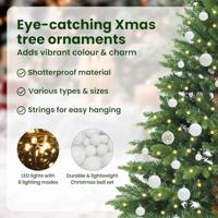 Kunstkerstboom met 150 LED met standaard Groen 150 cm PE en PVC - thumbnail