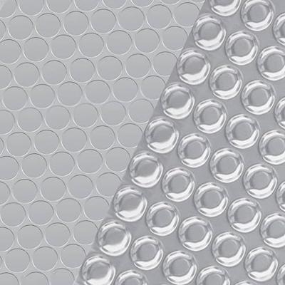 VidaXL Zwembadhoes 600x300 cm pe zilverkleurig