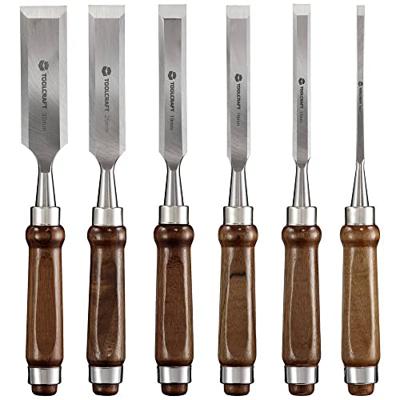 TOOLCRAFT TO-7873785 Houtbeitels, 6-delige set TOOLCRAFT TO-7873785 Houtbeitels, 6-delige set