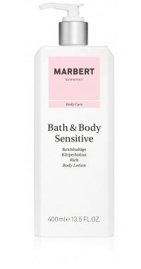 Marbert woman bath & body sensitive bodylotion 400ml dames
