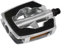 UNION Marwi pedaalset sp-890 sandblock zwart aluminium zilver - thumbnail
