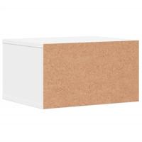 Printerkastje 40x32x22,5 cm bewerkt hout wit - thumbnail