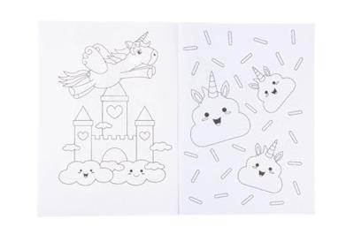 Duckiez Kleurboek met stickervel dinosaurus