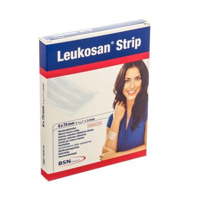 Leukosan Strip Ster 6x 75mm Wit 2x 3 7262808