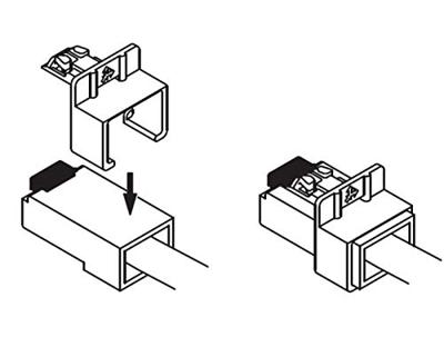 Delock 86446 RJ45 Secure Clip Set van 40 stuks - thumbnail