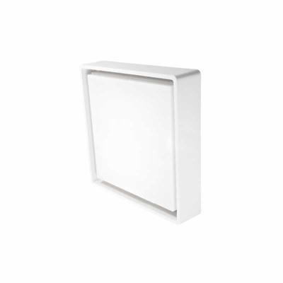 LED buitenlamp wit SG Frame Square Maxi 3000K met bewegingssensor en noodverlichting 240x150x77