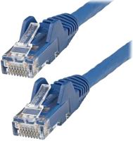 Stevige UTP-netwerkkabel Cat6 Startech N6LPATCH10MBL 10 m Blauw - thumbnail