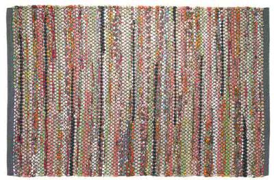 Badmat Sealskin Madras 100% katoen 90x60 cm Multi
