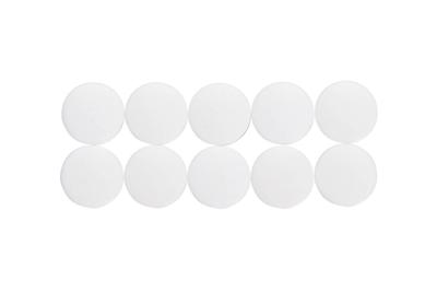 Maul Solid whiteboard magneet 600gr 10 stuks wit