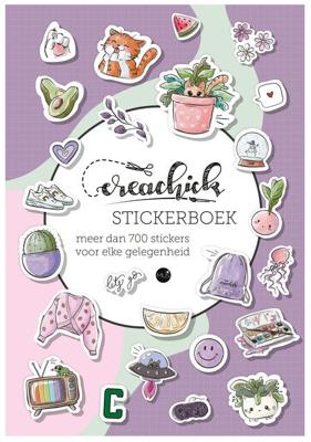 CreaChick stickerboek 100 pag. 21x15cm