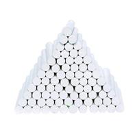 Colorations wit stofloos krijt, 100st. - thumbnail