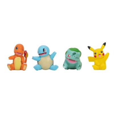 Pokemon Battle Figure - Multi Pack (Pikachu, Bulbasaur, Charmander & Squirtle)