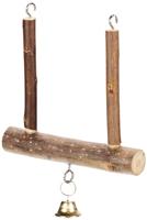 TRIXIE TRAPEZESCHOMMEL MET BEL SCHORSHOUT 12X15 CM 4 ST - thumbnail