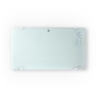 Glazen Paneel Convectorkachel | Thermostaat | LCD-Scherm | 2 Warmtestanden | Staand / Wandmontage | 2000 W | Wit - thumbnail