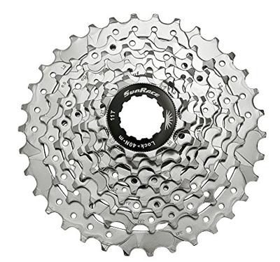 Cassette 9 speed Sunrace CSM96 11-32T - zilver - thumbnail