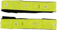 4-ACT led reflexband "led band" reflex led band 2pcs. y - thumbnail