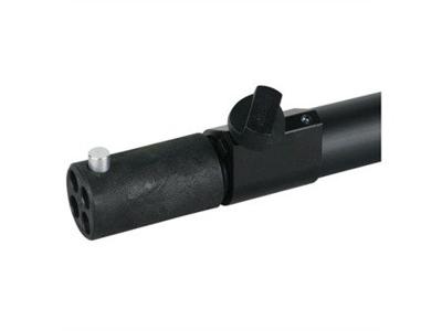Wentex Pipe and drape staander 180-300cm zwart - thumbnail