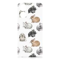 TPU Hoesje voor OPPO A17 Konijntjes - thumbnail