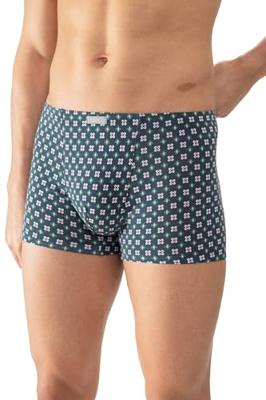 Mey boxershort Shorty Palm blue