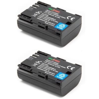 ChiliPower LP-E6NH accu voor Canon - 2250mAh - 2-Pack