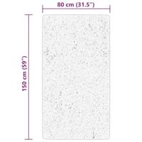 VidaXL Vloerkleed huarte laagpolig zacht wasbaar 80x150 cm roze - thumbnail