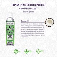 Human+Kind Human+Kind Foam Shower Grapefruit Delight Vegan (200ml) - thumbnail