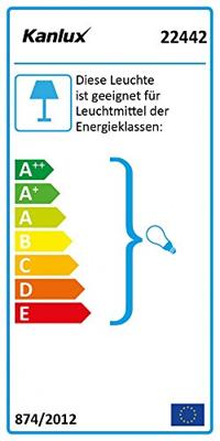 Kanlux Zew 22442 Buitenlamp (wand) LED GU10 70 W Grijs