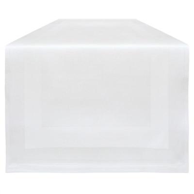 Corredor de Mesa Branco 53x140cm - Treb Classic Corredor de Mesa Branco 53x140cm - Treb Classic