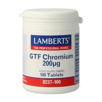 Lamberts GTF chroom 200mcg 100 Tabletten - thumbnail