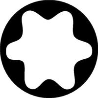 Promat/Tecwerk Dopsleutelbit | 1/4 inch E | E5 | lengte 25 mm - 4000821022 - thumbnail