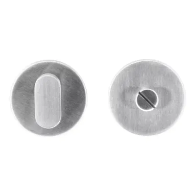 Hdd Pro WC Garnituur Rond Shape Inox Plus Zonder Rood/wit