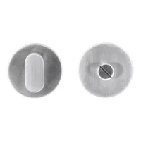 Hdd Pro WC Garnituur Rond Shape Inox Plus Zonder Rood/wit - thumbnail
