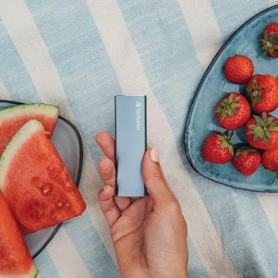 Verbatim Vx500 120 GB Externe SSD harde schijf USB-A 3.2 Gen 2 Space grijs 47441