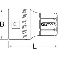 KS Tools 5034987 503.4987 Verwisselbare kop 17 mm - thumbnail